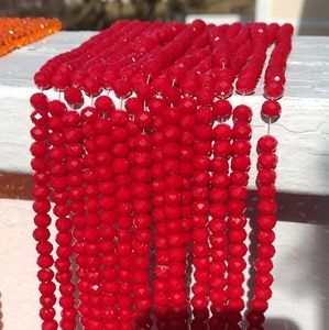 Glass Crystal Beads 40 pieces